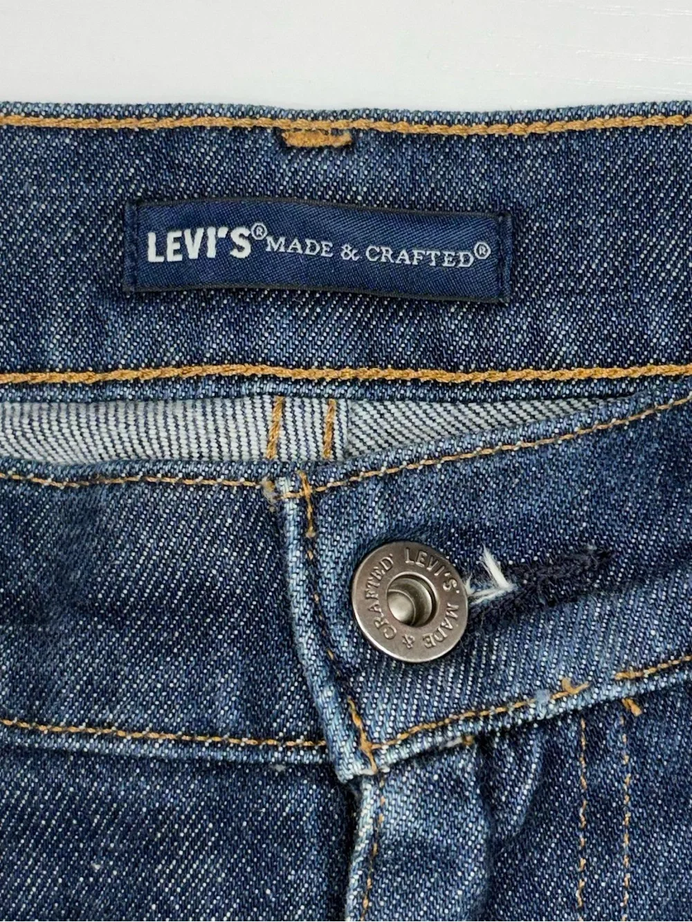 Men's Levi's Made & Crafted 512 Slim Straight Jeans Dark Wash Denim 32x34
